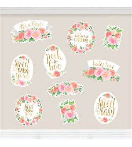 DECORAÇÃO DE PAREDE  SWEET BABY GIRL 